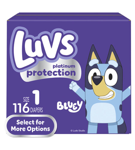 Platinum Protection Baby Diapers Size 1, 116 Count (Select for More Options)